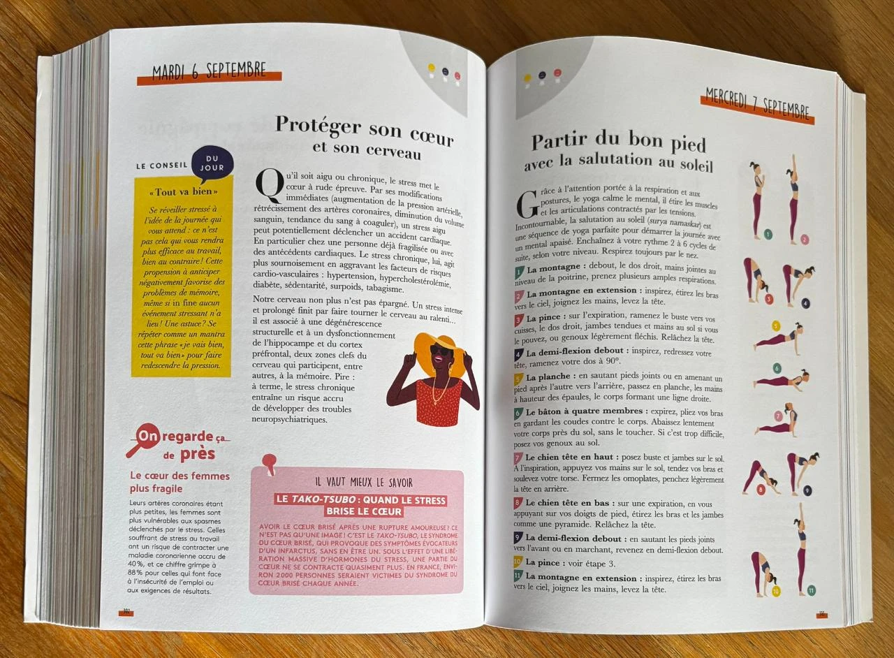 2022 A Year in Top Shape with Michel Cymes (A4 Paperback Format) – photo 10